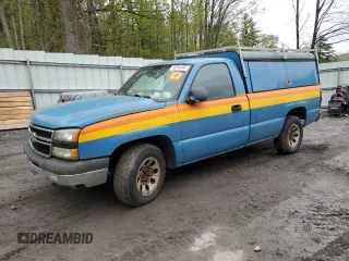 2006 Chevrolet Silverado 1500 Work Truck with VIN 1GCEC14X56Z287706, listed as a Copart auction lot 56280385 with Not Provided miles and Clean Title. Bid and sale history available at DreamBid. Image 1.