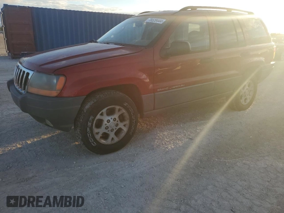 2002 Jeep Grand Cherokee with VIN 1J8GX38S82C176323, listed as a Copart auction lot 78520444 with 206,258 mi miles and Salvage title. Bid and sale history available at DreamBid. Image 1.