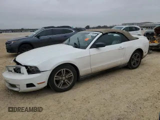 2010 Ford Mustang V6 with VIN 1ZVBP8EN9A5163920, listed as a Copart auction lot 44793455 with 214,535 mi miles and Salvage Title. Bid and sale history available at carsss.com. Image 1.