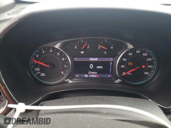 2023 Chevrolet Equinox RS with VIN 3GNAXWEG9PL102488, listed as a Copart auction lot 56200615 with 47,826 mi miles and Salvage title. Bid and sale history available at DreamBid. Image 9.