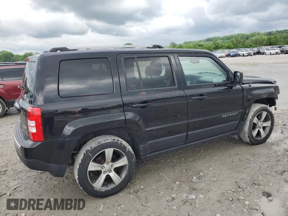 2016 Jeep Patriot Latitude with VIN 1C4NJRFB0GD586153, listed as a Copart auction lot 56490735 with 133,543 mi miles and Salvage title. Bid and sale history available at DreamBid. Image 3.