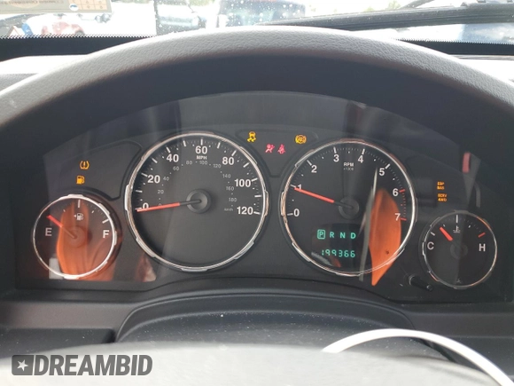 2010 Jeep Liberty Sport with VIN 1J4PN2GK3AW105918, listed as a Copart auction lot 63023885 with 199,366 mi miles and Salvage title. Bid and sale history available at DreamBid. Image 9.