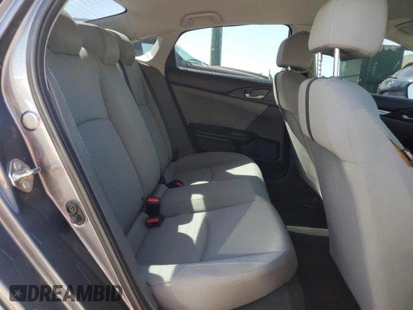 2019 Honda Civic LX with VIN 19XFC2F68KE003117, listed as a Copart auction lot 53500705 with 46,397 mi miles and Salvage Title. Bid and sale history available at DreamBid. Image 11.