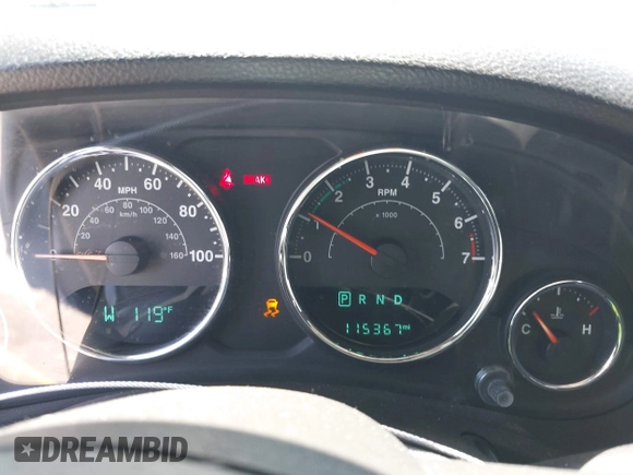 2016 Jeep Wrangler Unlimited Sport с VIN 1C4BJWDG8GL329912, выставлен на аукционе IAAI как лот 42224625 с пробегом 115 367 миль миль и . История ставок и продаж доступна на DreamBid. Изображение 7.