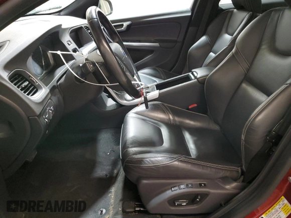 2015 Volvo S60 T6 Drive-E Platinum with VIN YV149MFM9F1342391, listed as a Copart auction lot 80320244 with 74,631 mi miles and Salvage title. Bid and sale history available at DreamBid. Image 7.