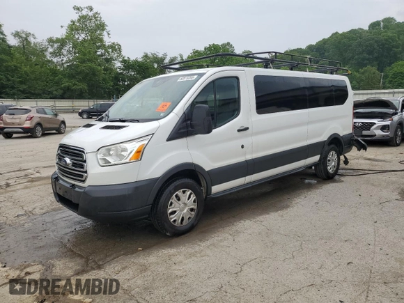 2015 Ford Transit XL with VIN 1FBZX2ZM1FKA62240, listed as a Copart auction lot 60873265 with 195,271 mi miles and Salvage title. Bid and sale history available at DreamBid. Image 1.