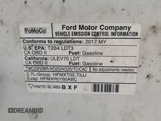 2017 Ford F-150 XL with VIN 1FTEX1EP3HKC76119, listed as a IAAI auction lot 42844369 with 193,396 mi miles and . Bid and sale history available at DreamBid. Image 35.
