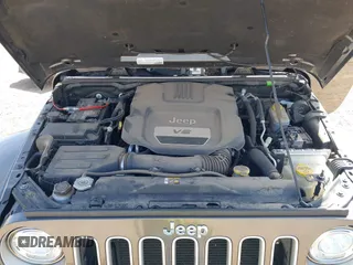 2017 Jeep Wrangler Unlimited Sahara with VIN 1C4BJWEG7HL641347, listed as a IAAI auction lot 41833356 with 84,735 mi miles. Bid and sale history available at carsss.com. Image 10.