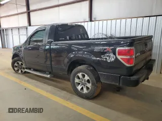 2014 Ford F-150 XL with VIN 1FTMF1EF2EKF89275, listed as a Copart auction lot 55439885 with 122,900 mi miles and Salvage title. Bid and sale history available at DreamBid. Image 2.