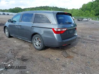 2012 Honda Odyssey EX with VIN 5FNRL5H47CB095357, listed as a IAAI auction lot 42139082 with 108,076 mi miles and . Bid and sale history available at carsss.com. Image 3.