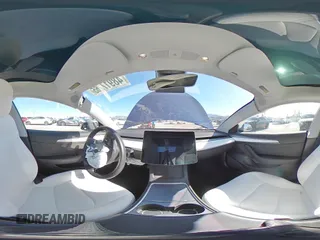 2022 Tesla Model 3 Long Range with VIN 5YJ3E1EB2NF243381, listed as a Copart auction lot 48917265 with 25,865 mi miles and Salvage Title. Bid and sale history available at DreamBid. Image 13.