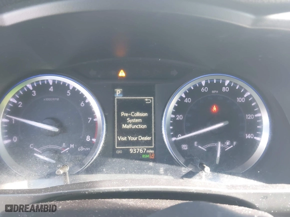 2019 Toyota Highlander SE with VIN 5TDJZRFH1KS922403, listed as a IAAI auction lot 41430051 with 93,767 mi miles. Bid and sale history available at carsss.com. Image 7.