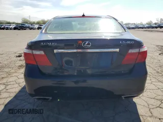 2007 Lexus LS 460 with VIN JTHBL46F575025412, listed as a Copart auction lot 55666625 with 210,568 mi miles and Clean Title. Bid and sale history available at DreamBid. Image 6.