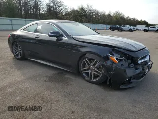 2018 Mercedes-Benz S-Class S 560 with VIN WDDXJ8GB7JA033242, listed as a Copart auction lot 71225604 with 39,259 mi miles and Salvage Title. Bid and sale history available at carsss.com. Image 4.