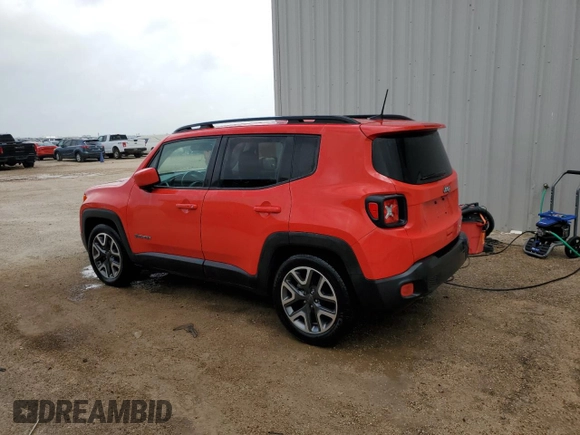 2018 Jeep Renegade Latitude z VIN ZACCJABB1JPH28856, wystawiony jako Copart lot #53164275 z przebiegiem 94 157 mil mil oraz Czysty tytuł • Clean title. Historia ofert i sprzedaży dostępna na DreamBid. Obrazek 2.