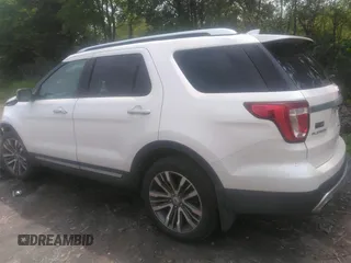 2017 Ford Explorer Platinum z VIN 1FM5K8HT9HGA06455, wystawiony jako IAAI lot #39898107 z przebiegiem 51 348 mil mil oraz . Historia ofert i sprzedaży dostępna na DreamBid. Obrazek 14.