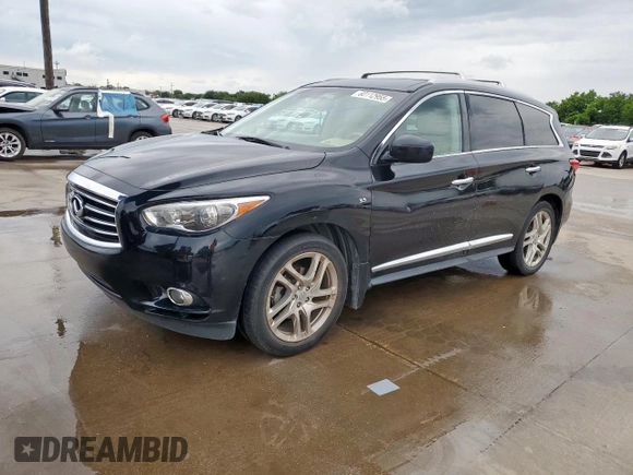 2014 Infiniti QX60 с VIN 5N1AL0MN5EC519841, выставлен на аукционе Copart как лот 60112955 с пробегом 107 419 миль миль и Чистый • Clean title. История ставок и продаж доступна на DreamBid. Изображение 1.