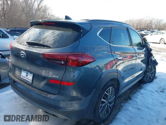 2021 Hyundai Tucson Ultimate z VIN KM8J3CALXMU339722, wystawiony jako IAAI lot #41217821 z przebiegiem 94 969 mil mil oraz . Historia ofert i sprzedaży dostępna na DreamBid. Obrazek 4.