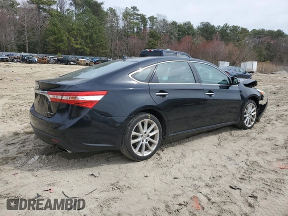 2014 Toyota Avalon Limited with VIN 4T1BK1EB5EU134727, listed as a Copart auction lot 49963195 with 57,083 mi miles and Salvage Title. Bid and sale history available at carsss.com. Image 3.