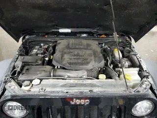 2018 Jeep Wrangler JK Unlimited Sport S with VIN 1C4BJWDGXJL830873, listed as a Copart auction lot 74534084 with 59,805 mi miles and Salvage Title. Bid and sale history available at carsss.com. Image 12.