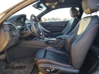 2017 BMW 4 Series 430i with VIN WBA4R7C5XHK895968, listed as a Copart auction lot 44191095 with 77,713 mi miles and Salvage Title. Bid and sale history available at DreamBid. Image 7.