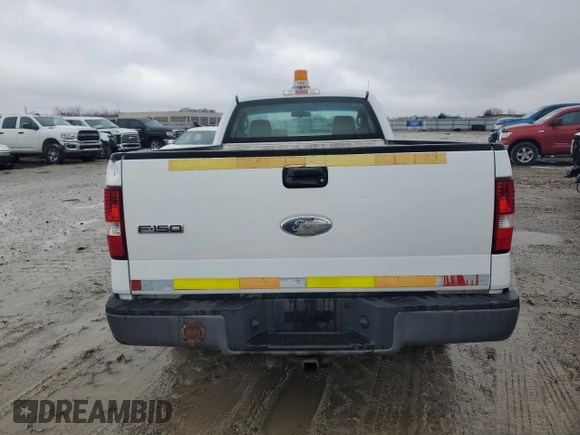 2007 Ford F-150 XL with VIN 1FTRF12W67NA84206, listed as a Copart auction lot 82769734 with 139,464 mi miles and Clean Title. Bid and sale history available at carsss.com. Image 6.