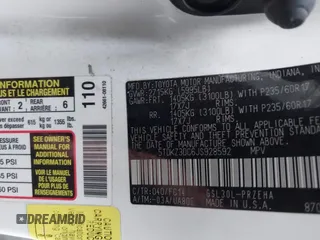 2018 Toyota Sienna LE Auto Access Seat with VIN 5TDKZ3DC6JS928592, listed as a IAAI auction lot 41421831 with 112,390 mi miles. Bid and sale history available at carsss.com. Image 9.