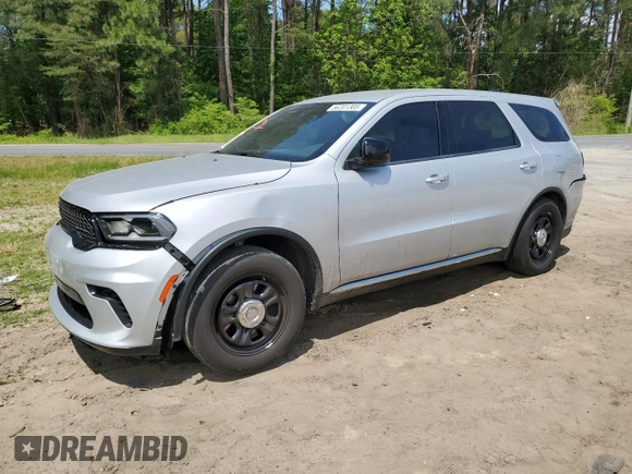 2023 Dodge Durango Pursuit with VIN 1C4RDJFG6PC676287, listed as a Copart auction lot 56201305 with 25,659 mi miles and Salvage title. Bid and sale history available at DreamBid. Image 1.