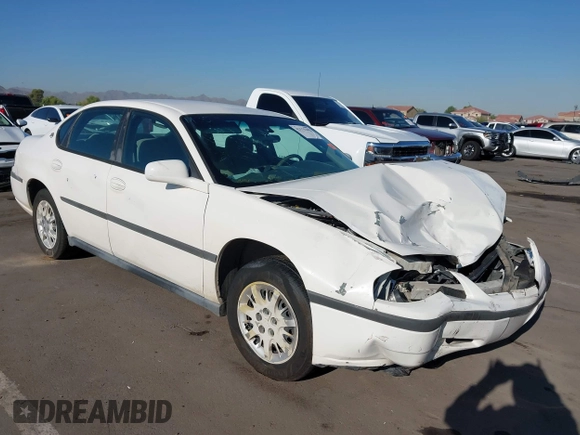 2004 Chevrolet Impala with VIN 2G1WF52E749438372, listed as a IAAI auction lot 42575302 with 159,736 mi miles and . Bid and sale history available at DreamBid. Image 1.