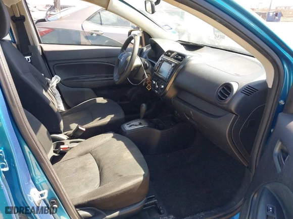 2019 Mitsubishi Mirage G4 ES with VIN ML32F3FJ5KHF18916, listed as a IAAI auction lot 41668865 with 77803 miles. Bid and sale history available at carsss.com. Image 5.