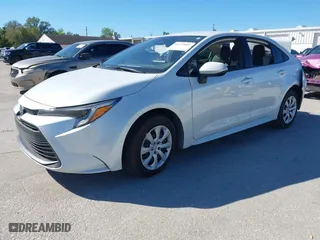 2024 Toyota Corolla Hybrid LE with VIN JTDBCMFE7R3050089, listed as a IAAI auction lot 41737082 with 39,106 mi miles. Bid and sale history available at carsss.com. Image 2.