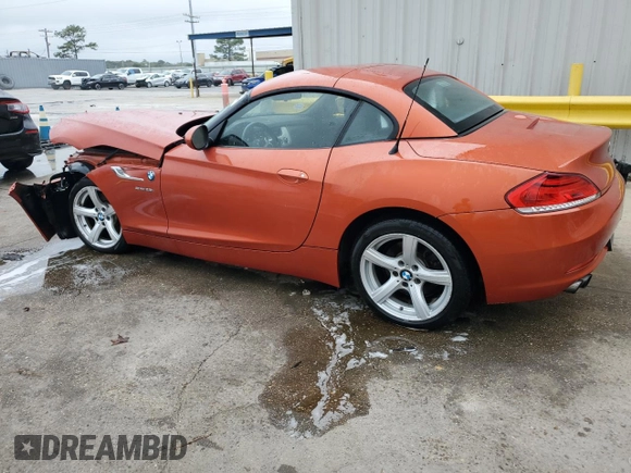 2016 BMW Z4 sDrive28i with VIN WBALL5C56GJ997841, listed as a Copart auction lot 80018144 with 0 mi miles and Salvage Title. Bid and sale history available at carsss.com. Image 2.