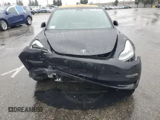 2018 Tesla Model 3 Long Range Battery with VIN 5YJ3E1EB2JF186075, listed as a Copart auction lot 45174215 with Not Provided miles and Salvage Title. Bid and sale history available at DreamBid. Image 5.