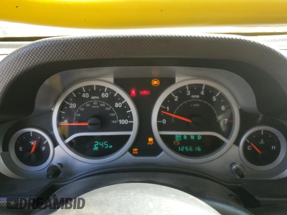 2008 Jeep Wrangler Rubicon with VIN 1J8GA64158L629712, listed as a Copart auction lot 59665675 with 125,616 mi miles and Clean title. Bid and sale history available at DreamBid. Image 9.