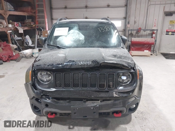 2019 Jeep Renegade Trailhawk z VIN ZACNJBC11KPJ92963, wystawiony jako IAAI lot #41811338 z przebiegiem 95 852 mil mil oraz . Historia ofert i sprzedaży dostępna na DreamBid. Obrazek 12.