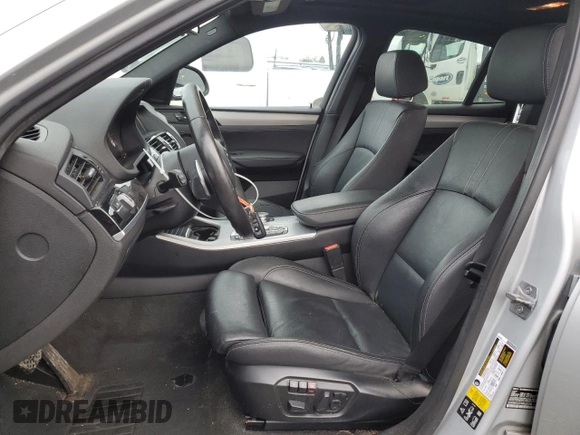 2017 BMW X4 M40i with VIN 5UXXW7C57H0U25268, listed as a Copart auction lot 40370884 with 99,387 mi miles. Bid and sale history available at carsss.com. Image 7.