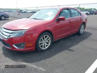 2010 Ford Fusion SEL with VIN 3FAHP0JA6AR231093, listed as a IAAI auction lot 42083182 with 280,939 mi miles. Bid and sale history available at carsss.com. Image 2.