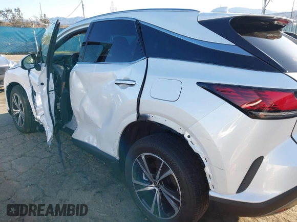 2023 Lexus RX with VIN JTJCHMAA6P2006725, listed as a IAAI auction lot 41827405 with 48,176 mi miles. Bid and sale history available at carsss.com. Image 18.