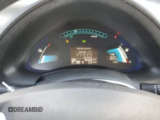 2017 Nissan LEAF S with VIN 1N4BZ0CP4HC309624, listed as a Copart auction lot 87456294 with 46,668 mi miles and Clean Title. Bid and sale history available at carsss.com. Image 9.