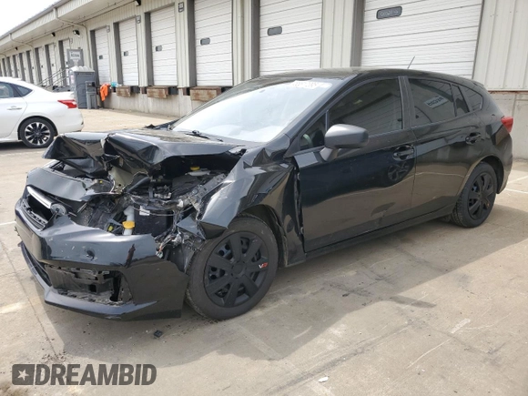 2020 Subaru Impreza with VIN 4S3GTAB60L3722052, listed as a Copart auction lot 55617395 with 130,399 mi miles and Salvage title. Bid and sale history available at DreamBid. Image 1.