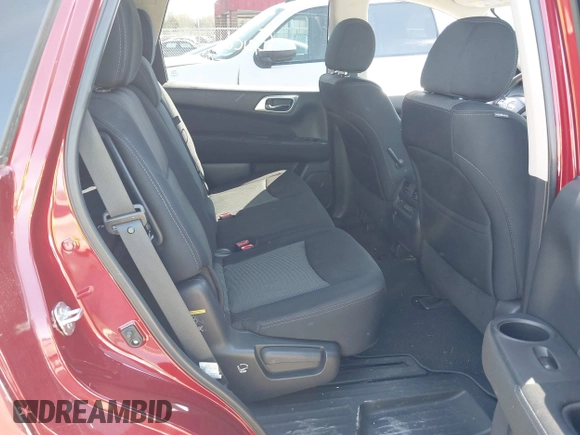 2017 Nissan Pathfinder SV with VIN 5N1DR2MM4HC681270, listed as a IAAI auction lot 41786327 with 61,724 mi miles. Bid and sale history available at carsss.com. Image 8.