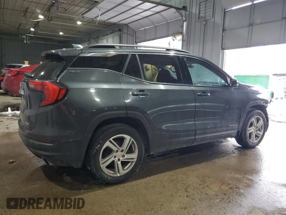 2018 GMC Terrain SLE with VIN 3GKALTEX5JL250037, listed as a Copart auction lot 44577295 with 121,523 mi miles and Salvage Title. Bid and sale history available at carsss.com. Image 3.