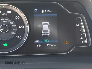 2020 Hyundai Ioniq Blue with VIN KMHC65LCXLU242673, listed as a IAAI auction lot 42033374 with 49,345 mi miles and . Bid and sale history available at DreamBid. Image 15.