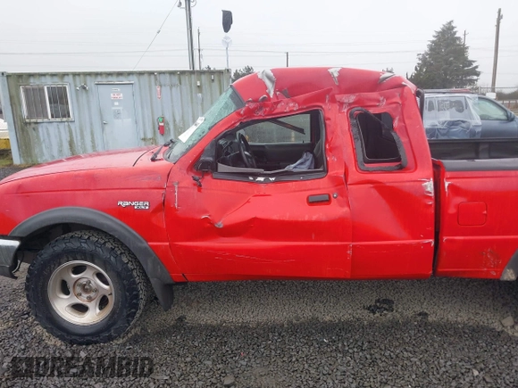 2000 Ford Ranger XLT with VIN 1FTZR15X2YPC01684, listed as a IAAI auction lot 41766048 with 184,221 mi miles. Bid and sale history available at carsss.com. Image 6.