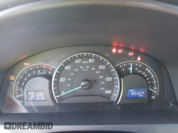 2014 Toyota Camry L with VIN 4T1BF1FK7EU731591, listed as a IAAI auction lot 41917728 with 85,504 mi miles. Bid and sale history available at carsss.com. Image 7.