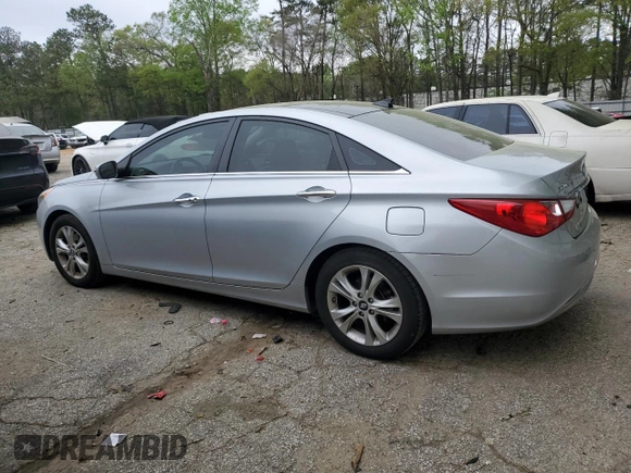 2012 Hyundai Sonata 2.4L Limited PZEV with VIN 5NPEC4AC3CH356429, listed as a Copart auction lot 51300595 with 154,298 mi miles and Salvage Title. Bid and sale history available at carsss.com. Image 2.