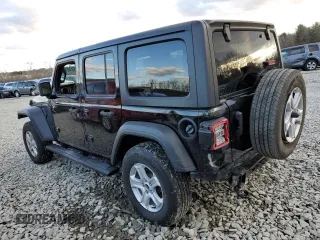 2022 Jeep Wrangler Unlimited Sport S with VIN 1C4HJXDG0NW213857, listed as a Copart auction lot 47451355 with 18,139 mi miles and Salvage Title. Bid and sale history available at DreamBid. Image 2.