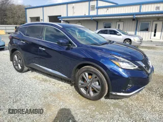 2023 Nissan Murano Platinum with VIN 5N1AZ2DJ0PC138313, listed as a Copart auction lot 48005195 with 1,495 mi miles and Salvage title. Bid and sale history available at DreamBid. Image 4.