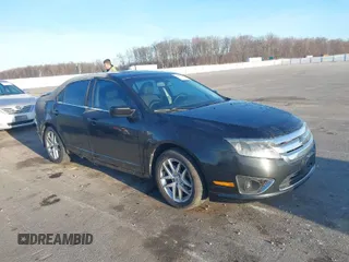 2010 Ford Fusion SEL with VIN 3FAHP0JA5AR174143, listed as a IAAI auction lot 41849295 with 165,544 mi miles. Bid and sale history available at carsss.com. Image 1.