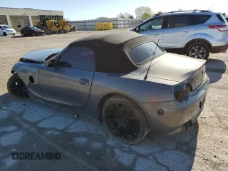 2007 BMW Z4 3.0i with VIN 4USBU33577LW73487, listed as a Copart auction lot 54778025 with Not provided miles and Salvage title. Bid and sale history available at DreamBid. Image 2.